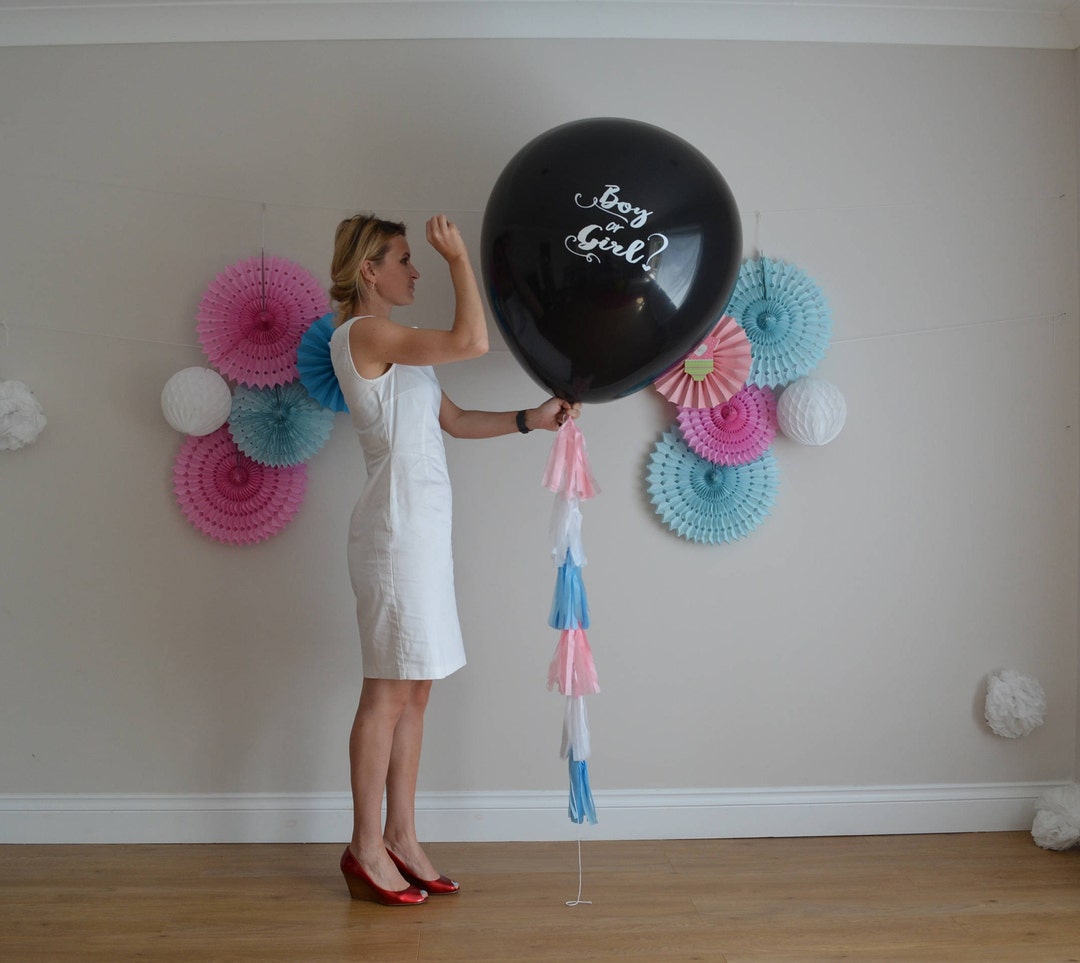Gender Reveal Balloon Confetti / Boy or Girl Etsy