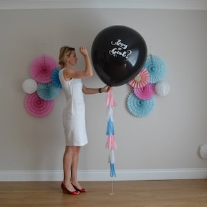 Palloncino coriandoli rivelazione sesso / maschio o femmina