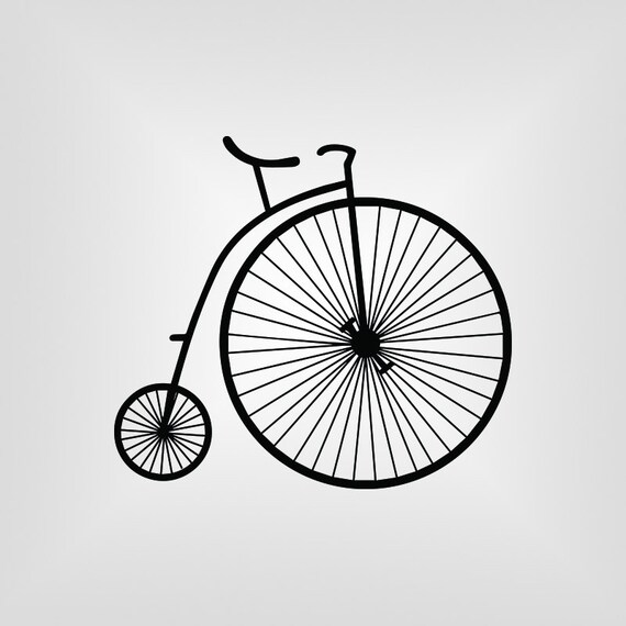 Seller. U.K Penny Farthing Bicycle Craft Die Card Making Scrap Booking