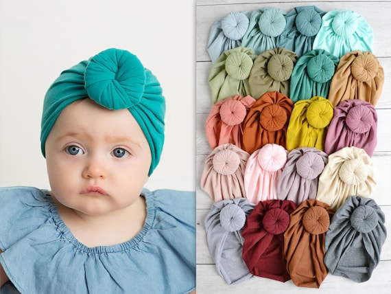 baby head wraps turban