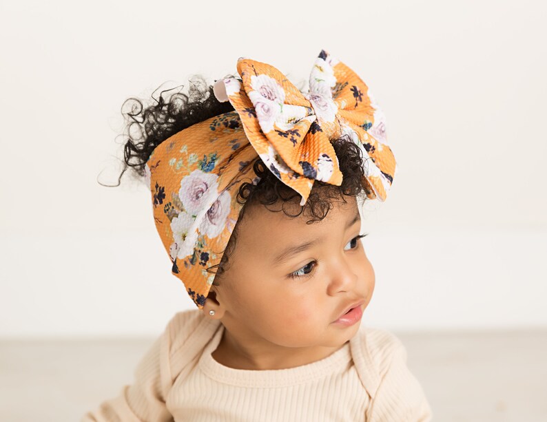 Baby headband oversized bow headband big bow headband Etsy