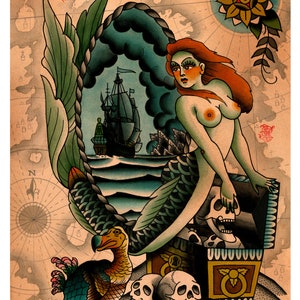 Tattoo Print VerteRousse  Julien BRUNIER