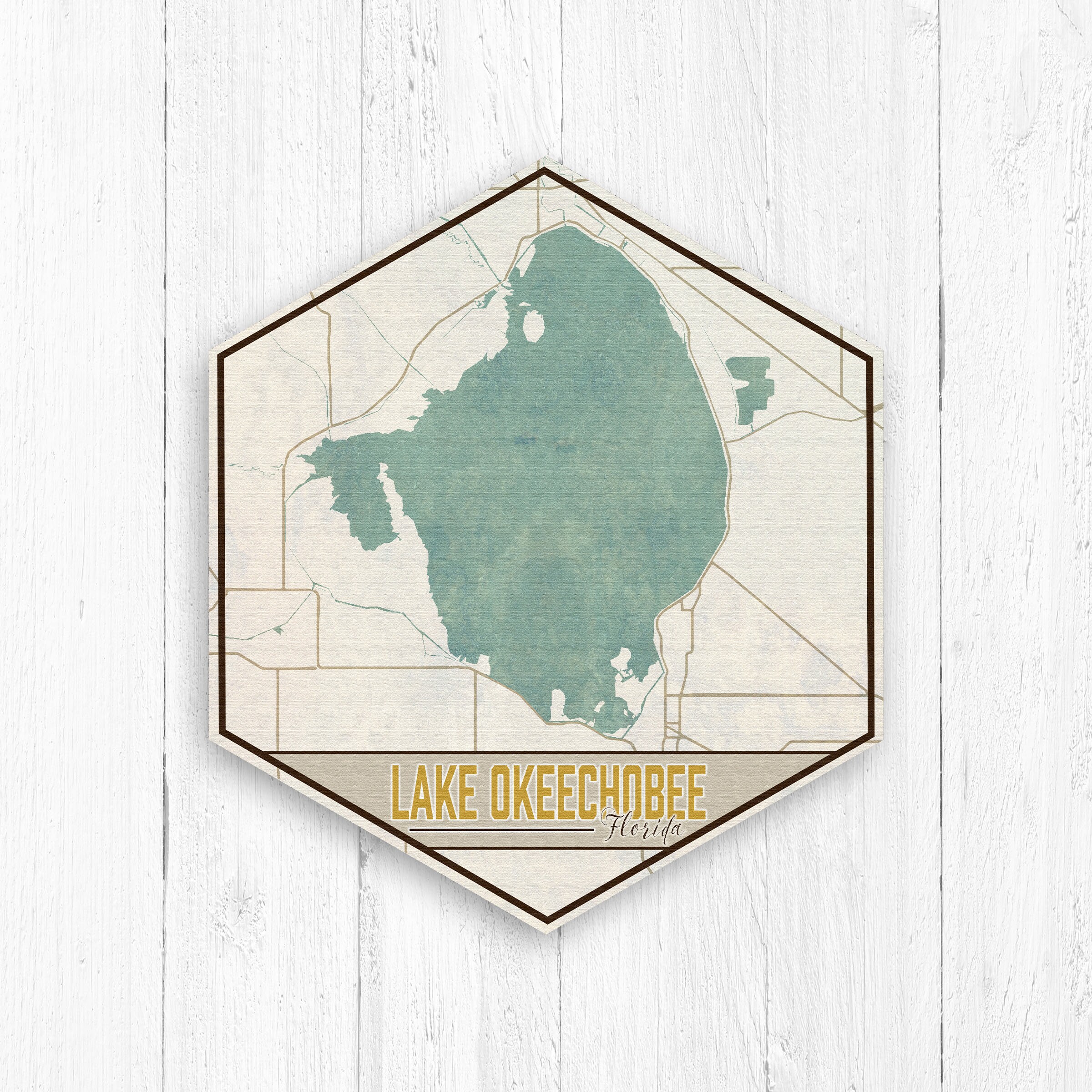 Lake Okeechobee Florida Hexagon - Il Fullxfull.1834318127 Hein 