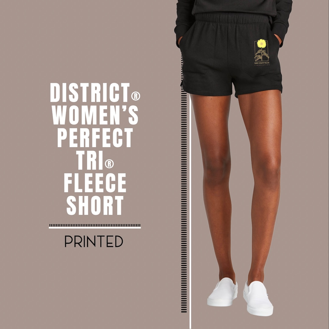 District® Womens Perfect Tri® Fleece Short Customizable Short Comfy