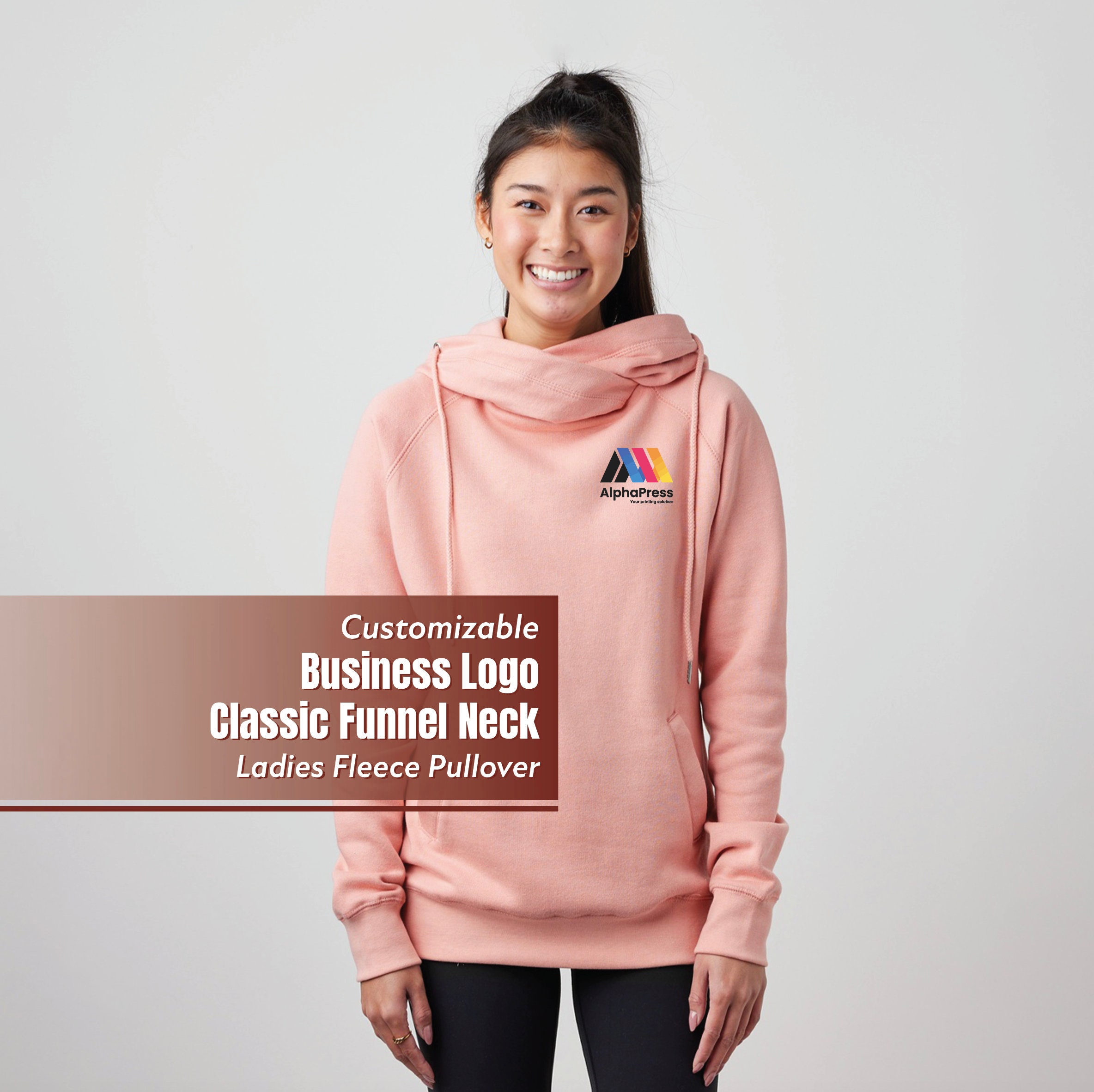 Enza cowl neck hoodie sale