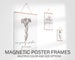 Hanging Wooden Magnetic Picture Frames | Hanging Frame | Magnetic Poster Frame | Poster Frame | Minimalistic Frame 