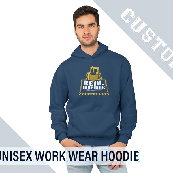 Personalized Logo Work Wear Hoodie by Printed Marketplace | Jerseez