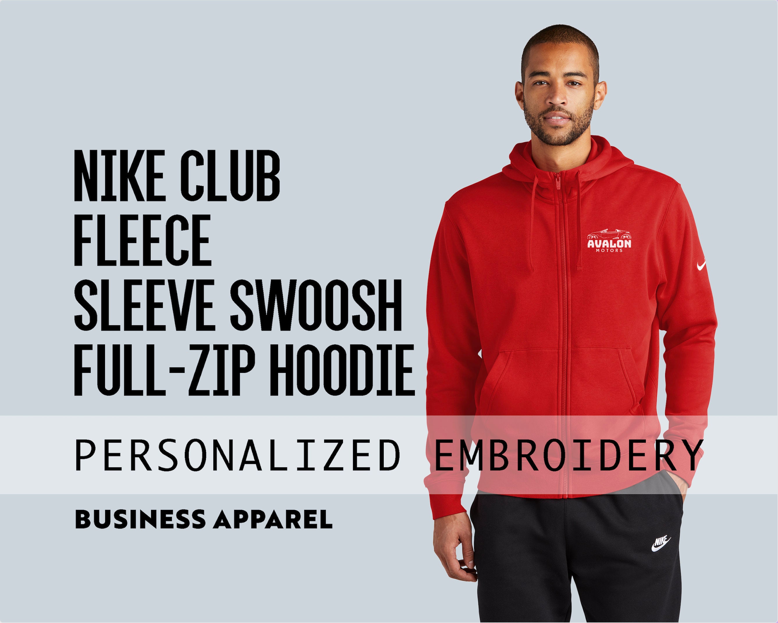 custom nike team hoodies