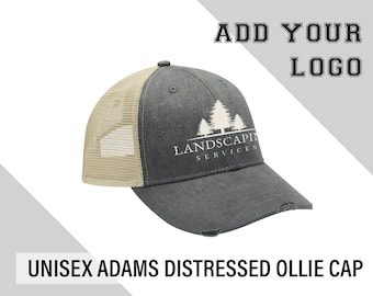 Personalized Adams Distressed Ollie Cap 