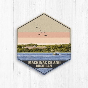 Mackinac Island, Mackinac Island Art, Mackinaw Island, Mackinac Island Canvas, Mackinac Art, Mackinac Michigan, Michigan Art, Mackinac decor