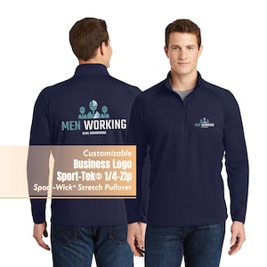 Sport-Tek® Sport-Wick® Stretch 1/4-Zip Pullover | Custom Quarter Zip | Custom and comfy pullover | Overstock