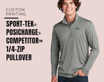 Sport-Tek® PosiCharge® Competitor™ 1/4-Zip Pullover | Custom Quarter Zip | Custom and comfy pullover