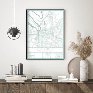 montgomery custom pastel maps