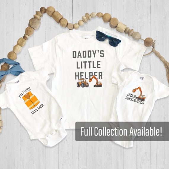 Construction Toddler Apparel Collection | Kid's Construction Apparel  | Baby Boutique