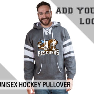 Unisex Varsity Hockey Pullover Hood | Team Sports Hoodie | Custom Sports Apparel | Enza