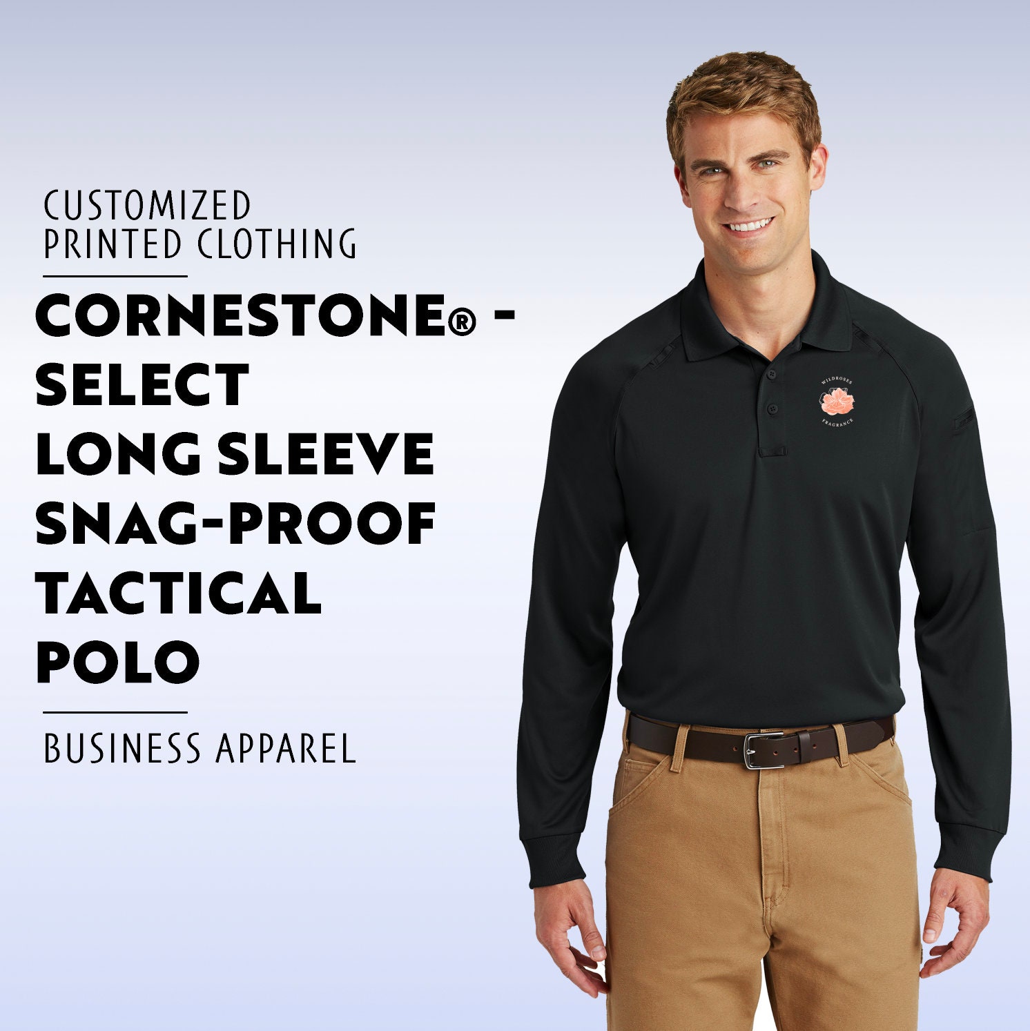 Cornerstone long sleeve tactical polo cheap