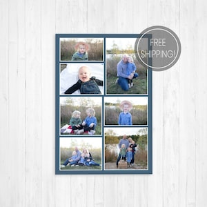 Custom Photo Collage Canvas Custom Canvas Print Custom Etsy