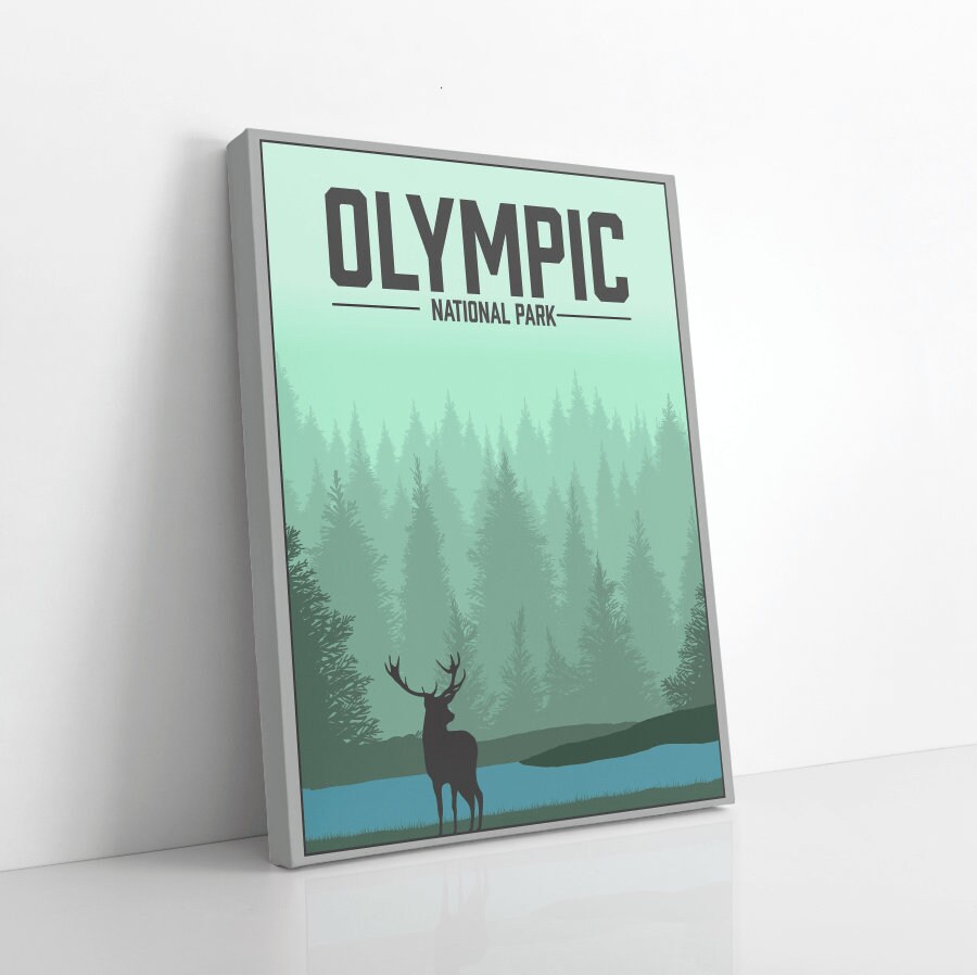 Discover Parc National Olympique Washington Poster