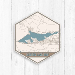 custom lake map