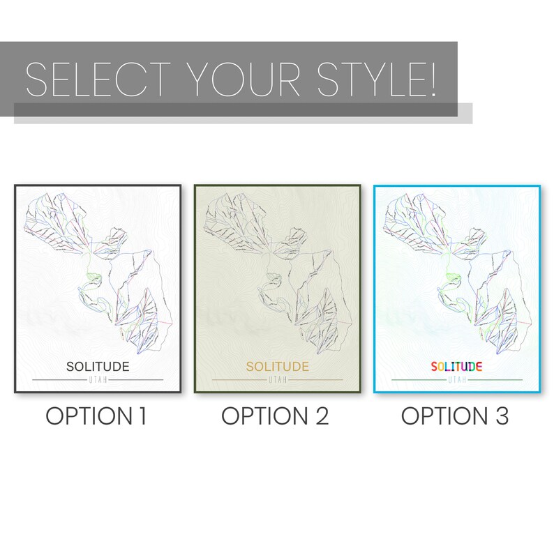Solitude Utah Ski Trail Map Hanging - Il 794xN.2258566155 Db7c 