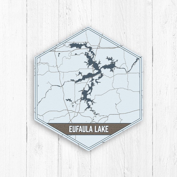 Lake Eufaula Svg - Etsy