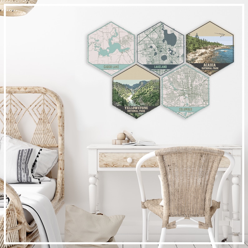 personalized map prints