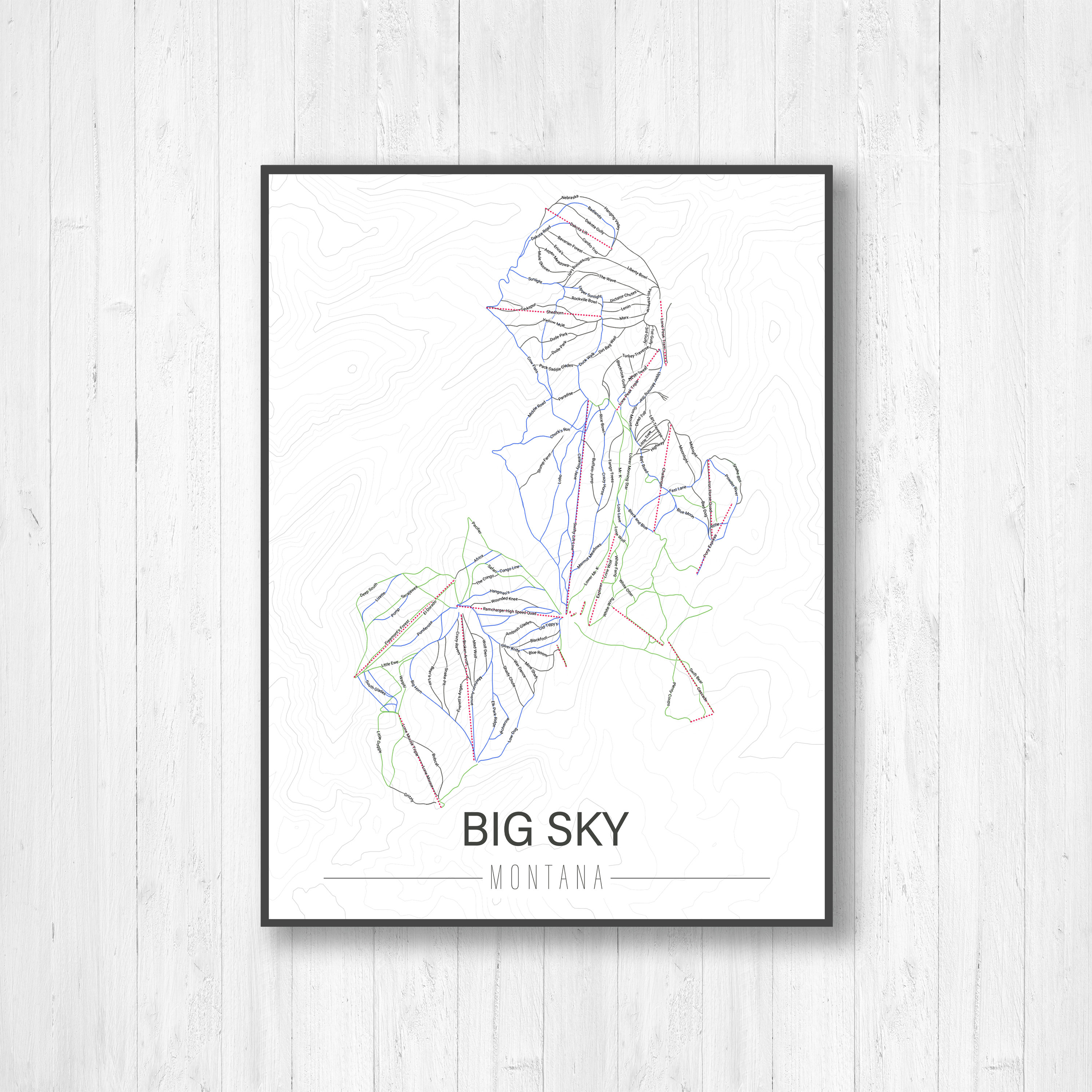 Big Sky Montana Ski Trail Map Hanging Canvas Of Big Sky Ski Trail big-sky-montana-ski-trail-map-hanging-canvas-of-big-sky-ski-trail