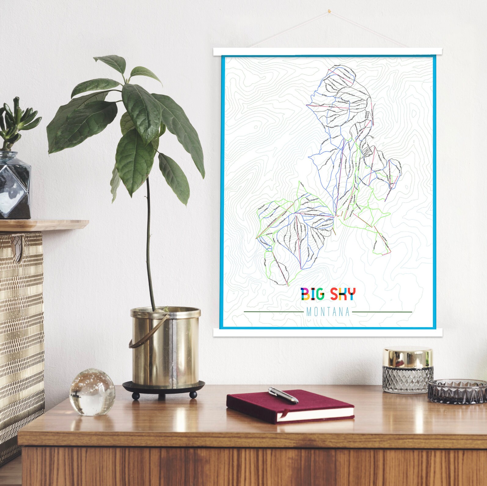 Big Sky Montana Ski Trail Map Hanging Canvas Of Big Sky Ski Trail big-sky-montana-ski-trail-map-hanging-canvas-of-big-sky-ski-trail