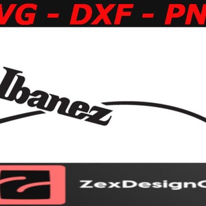Ibanez Headstock Replacement Logo SVG