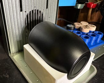 3D Printed Wine Tumbler Jig for xTool F1 – Laser Engraving Fixture for Stemless Glass & Cups
