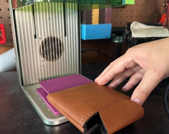 Leather K-oozie Jig for Xtool F1 Laser Engraver | Precision Template for Engraving | DIY Laser Cutting Accessory for Custom K-oozies