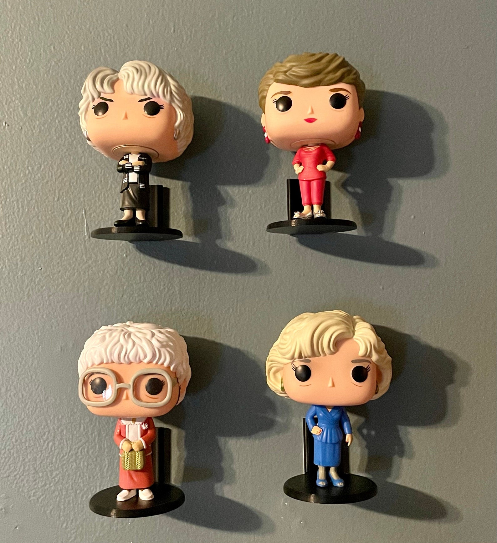 Floating Funko Pop Stand Wall Display Collection Display Etsy