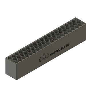 3d Print File Honeycomb Pen Blank