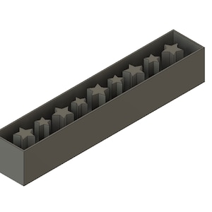3d Print File Star Pen Blank