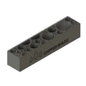 3d Print File Circle Pen Blank