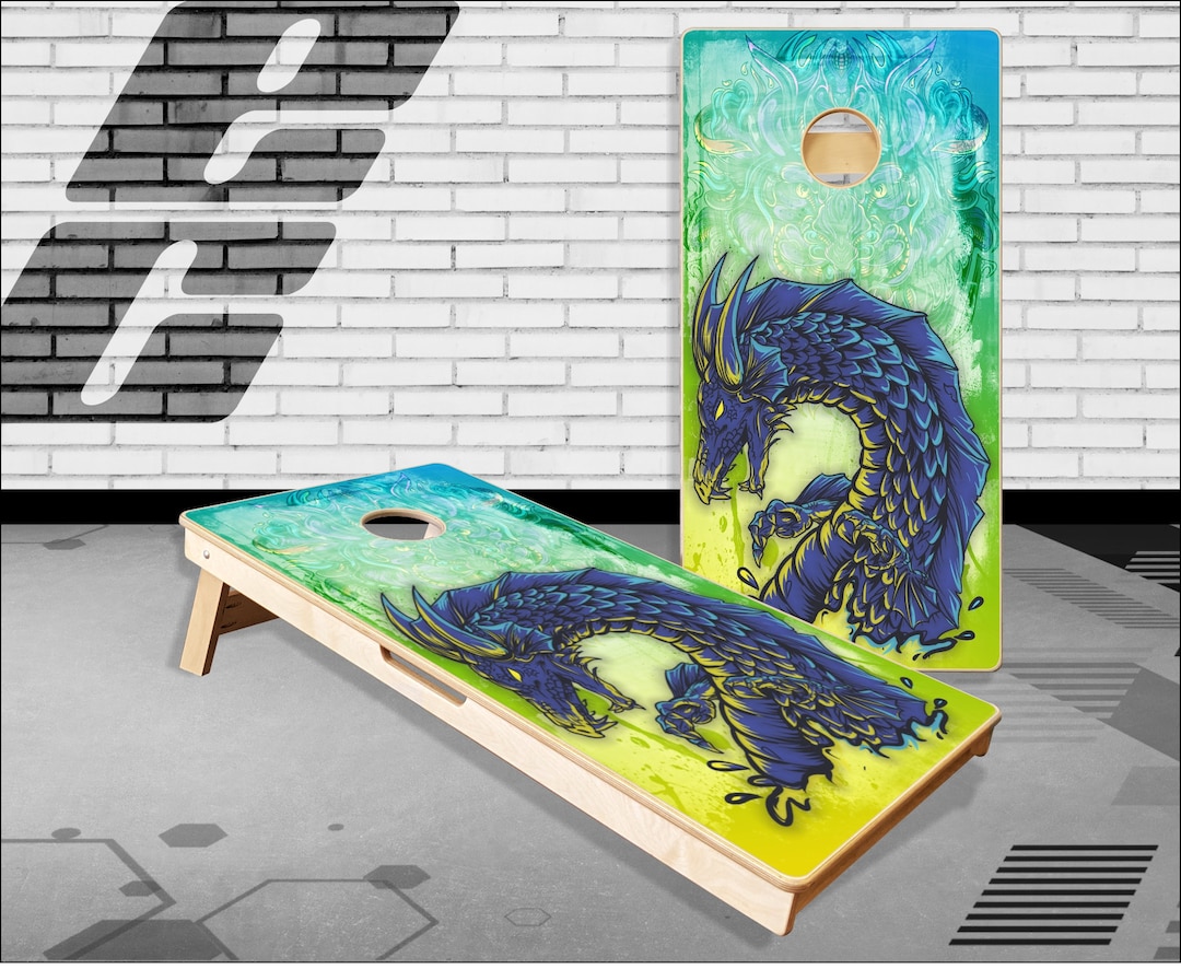 Purple Dragon Monster Cornhole Boards Bag Toss Game With Bags - Etsy Purple Dragon Monster Cornhole Boards Bag Toss Game With Bags - Etsy
