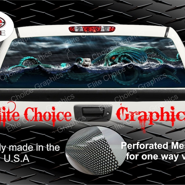 Truck Rear Window Decals Etsy