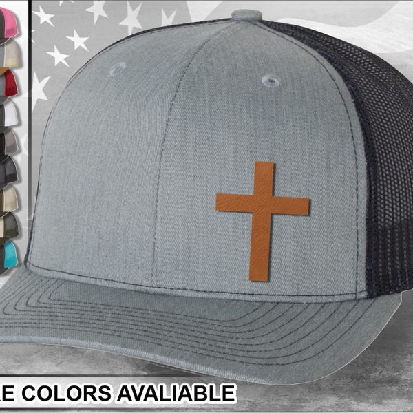 Leather Cross Patch Etsy