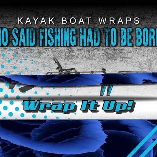 Abstract Camo 1 Kayak Vinyl Wrap Kit Graphic Decal/sticker Etsy