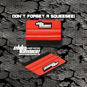 4&quot; Felt Edge Premium Squeegee Vinyl Application Tool