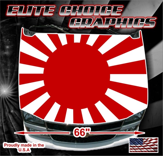 Rising Sun Japanese Flag Vinyl 21