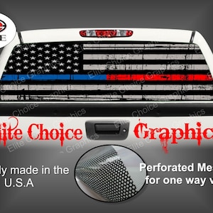KT Cornhole Skins And Boards American / Blue Lives Flag Cornhole Wrap Decal With Free Laminate Included