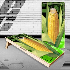 Corn Cob Cornhole Boards Bag Toss  Game With Bags