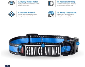 service dog collars for sale