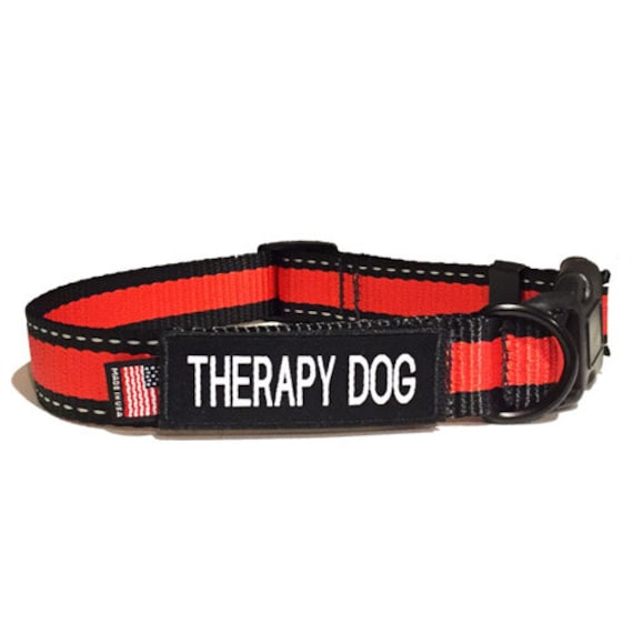 therapy dog collar