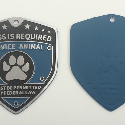Service Dog Tag Etsy