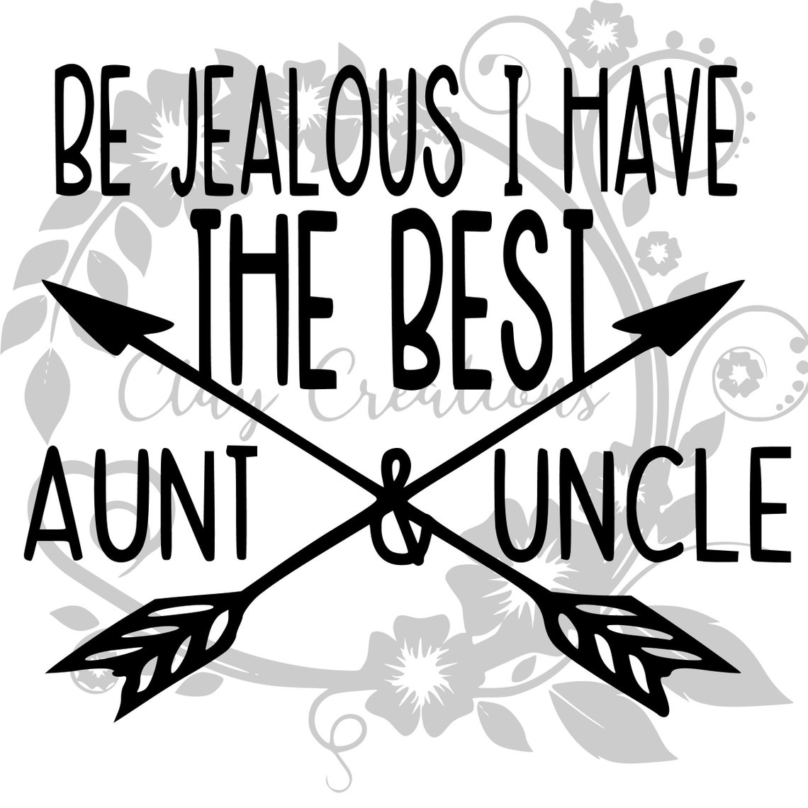 Best Aunt and Uncle Svg, Digital File, Instant Download, Vector Etsy