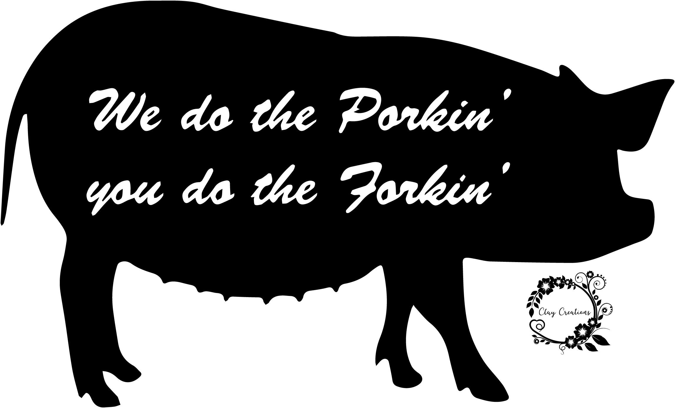 Pig Svg Funny Grilling Sign Vector Cricut Sillouhett Cut Etsy