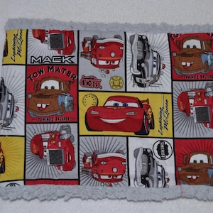リバーシブルスカーフ、子供用スカーフ、子供用リバーシブルネックスヌード、子供用ポーラーネック、車の絵が描かれた綿生地のネック