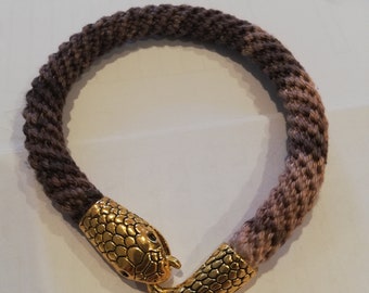 Armband mit Schlangenverschluss, Armband aus Baumwolle, Armband mit Hakenverschluss, Baumwollschnur, mehrfarbige Häkelarbeit aus Wolle, verschiedene Farben